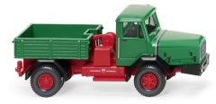 WIK049302 - Camion couleur vert menthe à poids lourds Faun