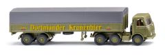 WIK051457 - Camion avec remorque bâchée DORTMUNDER KRONENBIER – MERCEDES LPS 333 6x4