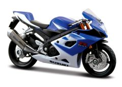 MST05232B - Moto de couleur bleue et blanche – SUZKI GSX-R1000