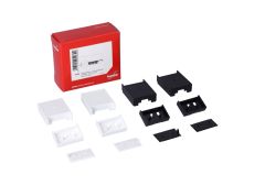 HER054690 - 2 unités en kit à monter - SCHMITZ bac à palettes ou de stockage blanc et noir