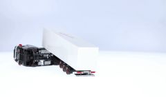HER054720 - 4 hayons pour semi-remorque rabattables blancs x2 et argent x2