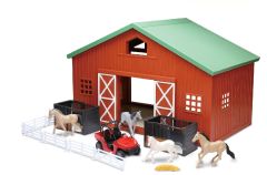 NEW05635 - Grange avec quad et chevaux