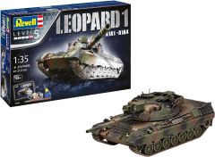 REV05656 - Maquette à assembler et à peindre - Geschenkset Leopard 1 A1A1-A1A4