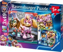 RAV057085 - 3 Puzzles La Pat Patrouille le film 2 - 49 pièces