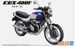 AOS06342 - Maquette à assembler et à peindre - HONDA CBX400F Tricolor 1981