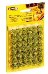 Touffes d'herbes XL plants de champs 9mm de couleur vert – 42 pièces