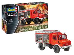 REV07512 - Maquette à assembler et à peindre – MERCEDES Unimog U 1300 L TLF 8/18 Pompier