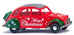 WIK080915 - Voiture modèle de noël - CITROEN 2 CV