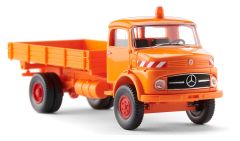 WIK089506 - Camion porteur benne de couleur orange - MERCEDS LAK 710