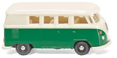 WIK093204 - Bus de couleur vert et blanc - VW T1