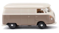 WIK093205 - Fourgon de couleur gris et blanc - VW T1