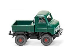 WIK097204 - Véhicule utilitaire de couleur vert - UNIMOG U 411