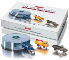 WIK099078 - Coffret de 3 camions avec garage - HANOMAG