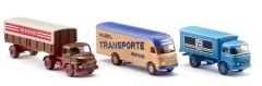 WIK099090 - Coffret de 3 camions porteur -  ALTE WIKING MARKEN