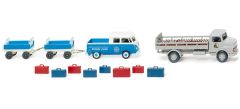 WIK099101 - Coffret de camions d'aéroport et accessoire