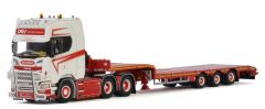 WSI01-3167 - Camion avec porte engins BERGSTROM – Scania CS20H 6x2
