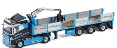 WSI01-3191 - Camion avec plateau et grue de déchargement PWT Cargo – VOLVO FH4 4x2