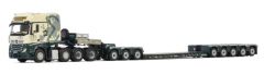 WSI01-3377 - Camion avec porte engins aux couleurs des transport KTX - MERCEDES Actros MP4 GS 8x4