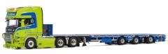 WSI01-3418 - Camion avec plateau aux couleurs NORDIC CRANE - SCANIA R13 Topline 6x4