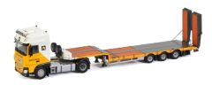 WSI01-3476 - Camion avec porte engins du transporteur AERTSSEN - DAF XF SSC My2017 4x2