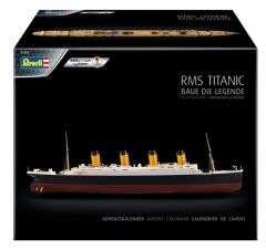 REV01038 - Maquette avec peinture à assembler - RMS Titanic - Calendrier de l'avent 2021