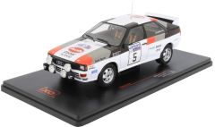 IXO24RAL010B - Voiture du RAC Rallye LOMBARD 1982 N°5 – AUDI Quattro A1