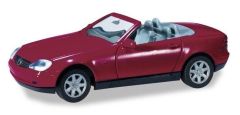 HER012188-006 - Voiture cabriolet En KIT de couleur rouge – MERCEDES SLK