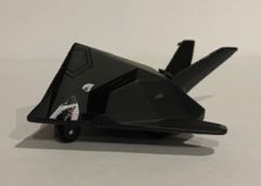 NEW01277J - Avion de chasse à friction de couleur Noir