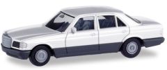 HER013727 - Voiture de couleur gris En Kit - MERCEDES BENZ Class S W126