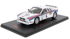 IXO24RAL015B - Voiture du Rallye de Monte Carlo 1983 N°4 - LANCIA rally 037