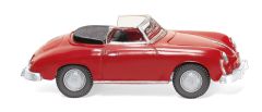 WIK016003 - Voiture cabriolet de couleur rouge – PORSCHE 356