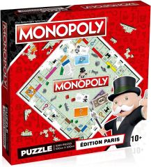 WIN01699 - Puzzle Monopoly édition Paris – 1000 pièces