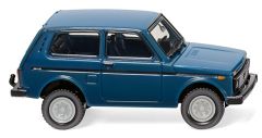 WIK020802 - Voiture de couleur Bleue Azur - LADA Niva