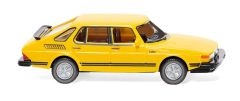 WIK021501 - Voiture berline de couleur jaune – SAAB 900 turbo
