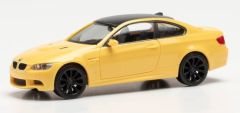 HER023863-002 - Voiture coupé couleur jaune – BMW M3