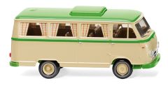 Véhicule de couleur beige et vert - BORGWARD Camping bus B611