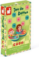 JAN02746 - Jeu de Société en bois – jeu de dames