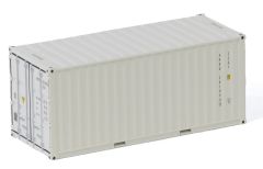 WSI03-2033 - Container de couleur Blanc 20 Pieds