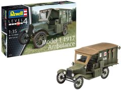 REV03285 - Maquette à assembler et à peindre – Ambulance Model T de 1917