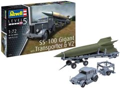 REV03310 - Maquette à assembler et à peindre - SS-100 GIGANT + Transporter + V2