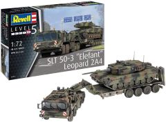 REV03311 - Maquette à peindre et à assembler - SLT 50-3 Elephant + Leopard 2A4