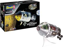 REV03703 - Maquette avec peinture à assembler - Vaisseau spatial Apollo 11 avec intérieur