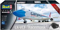 REV03836 - Maquette à assembler et à peindre – 747-8F CARGOLUX LX-VCF FACEMASK