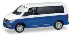 HER038730-002 - Véhicule bicolore bleu et blanc - VOLKSWAGEN T6
