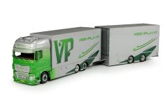 TEK69391 - Camion porteur 6x4 DAF euro 6XF avec remorque VEENPLANT 2 essieux