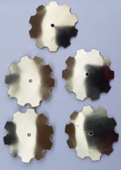 MCP-004 - 5 Disques crénelés diamètre 16mm