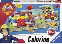 RAV04144 - Jeu du dessin animé SAM LE POMPIER - Colorino