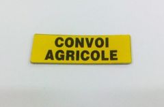 ART04611 - Panneau 4cm Convoi Agricole