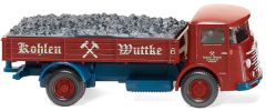 WIK047604 - Camion Porteur plateau KOHLEN WUTTKE - Büssing 4500