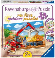 RAV05073 - 6 Puzzles 12 Pièces Le chantier